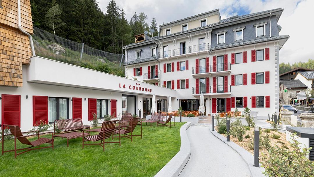 Hotel Restaurant La Couronne Chamonix Kültér fotó