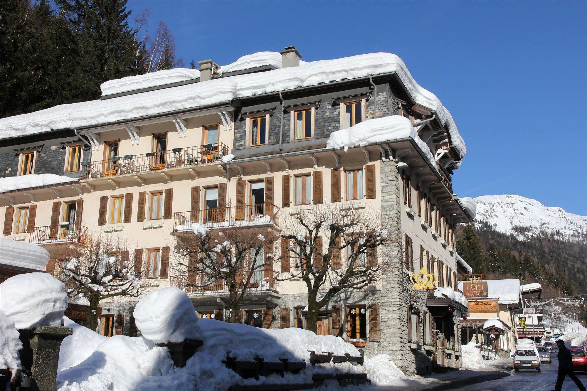 Hotel Restaurant La Couronne Chamonix Kültér fotó
